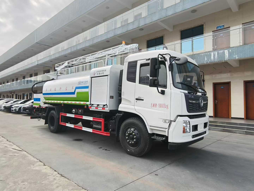 新款東風(fēng)天錦10m3多功能鐵路抑塵車綠化灑水車抑塵噴霧車